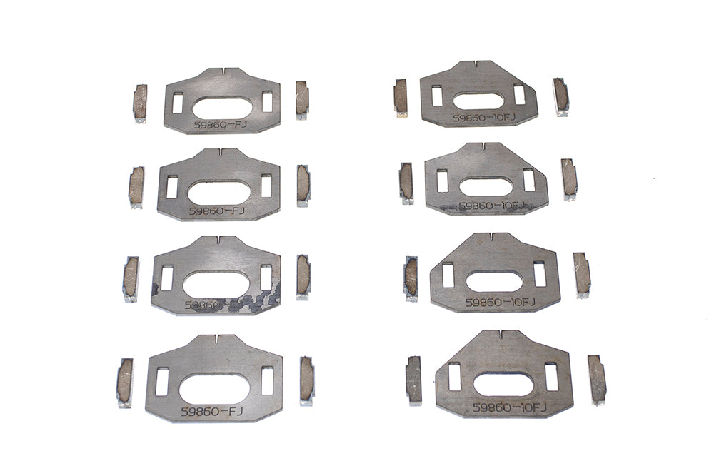 Total Chaos Weld-on Lower Control Arm Cam Tab Gussets - Toyota