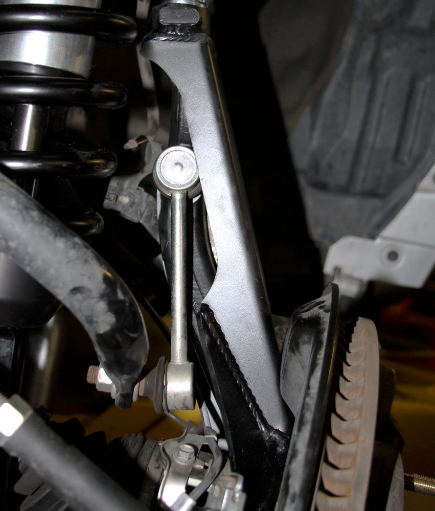 Total Chaos Spindle Gussets - With Swaybar Mounts - 2005+ Tacoma / 2003+ 4Runner / 2007 - 2014 FJ Cruiser