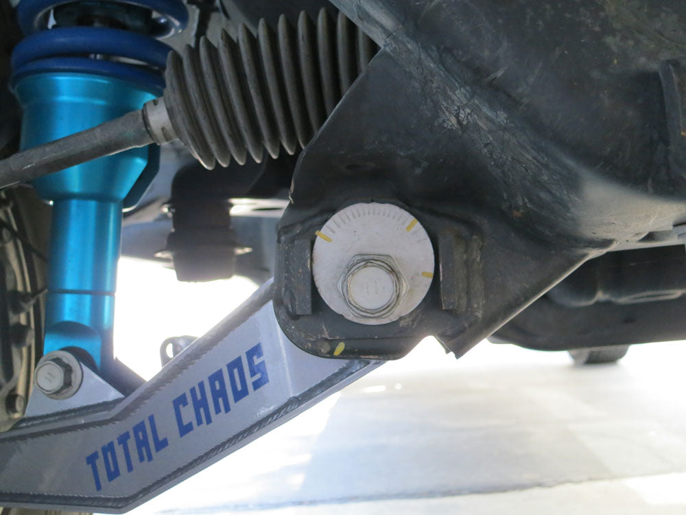 Total Chaos Weld-on Lower Control Arm Cam Tab Gussets - Toyota