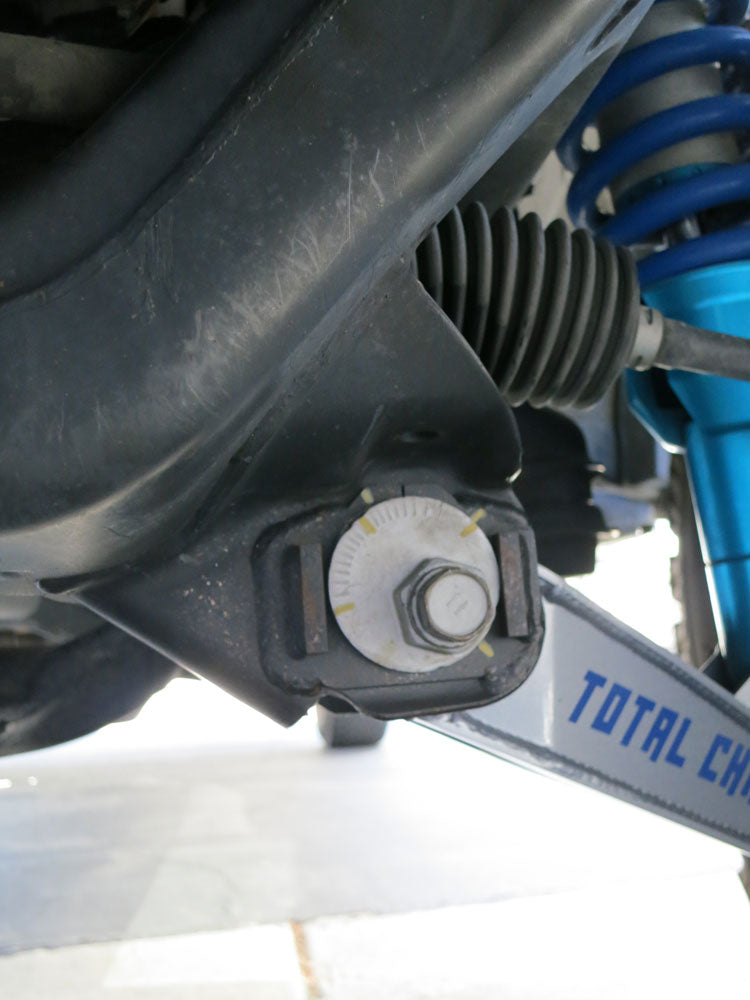 Total Chaos Weld-on Lower Control Arm Cam Tab Gussets - Toyota