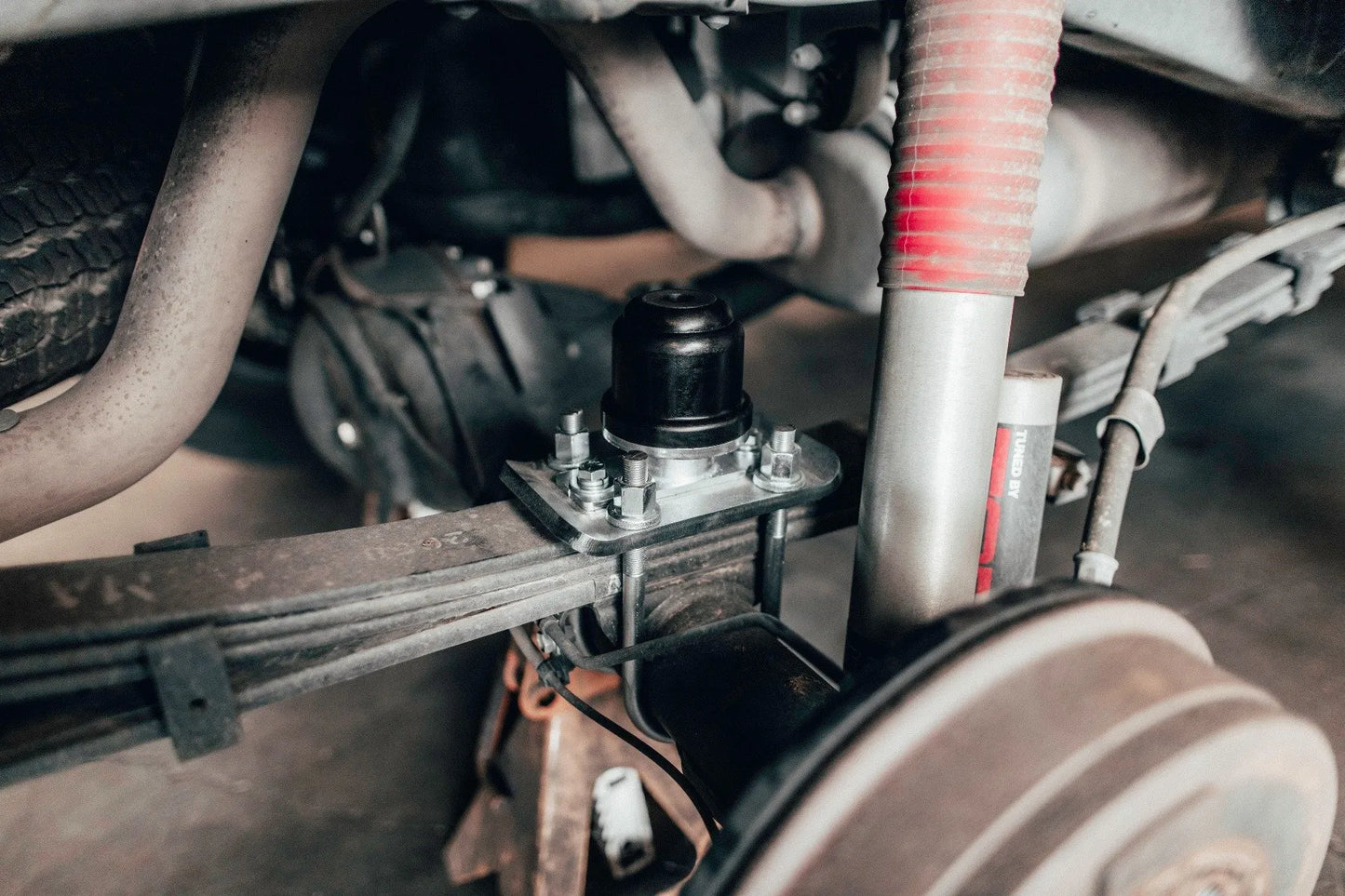 Wheeler's Rear Leaf U-Bolt Flip Kit for 2005+ Tacoma (With Superbump Bump Stops)