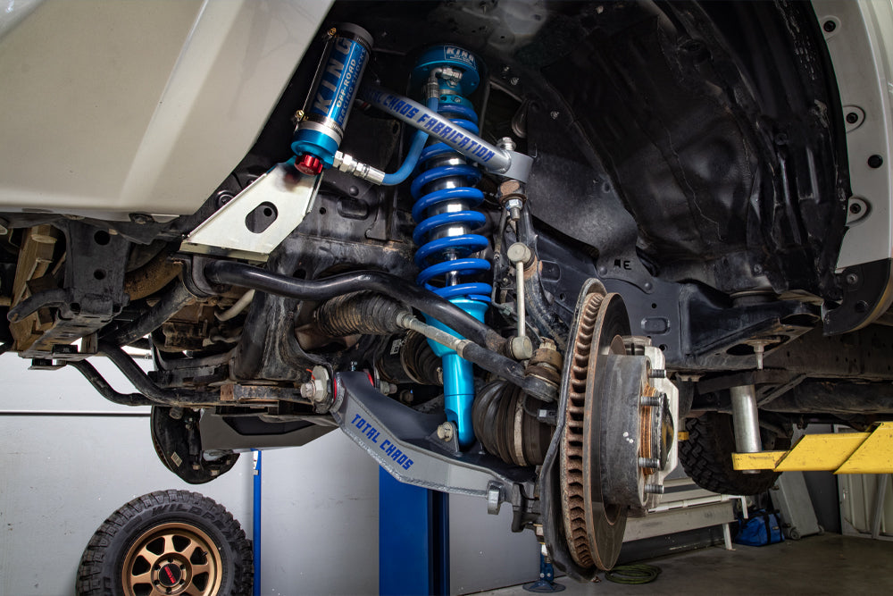 Total Chaos Fabrication Upper Control Arms - Urethane Bushing Pivot - 2016-2022 TOYOTA TACOMA