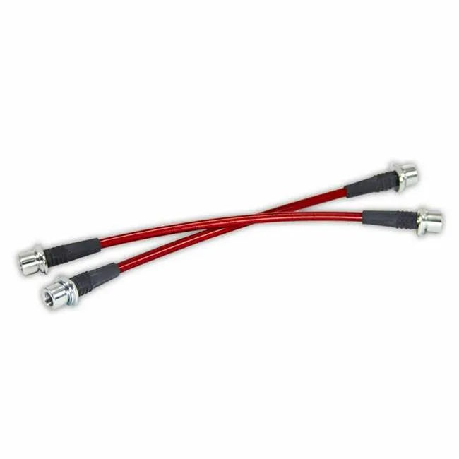 Wheeler's Off-Road Performance Rear Extended Length +2" Brake Line Set For 2005+ TOYOTA TACOMA (RED OR BLACK)